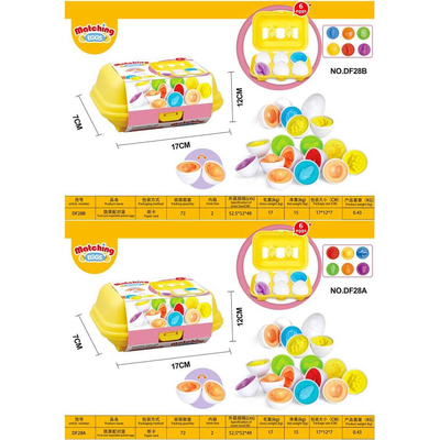 Εκπαιδευτικό παιχνίδι - Matching Eggs - DF28 - 908937
