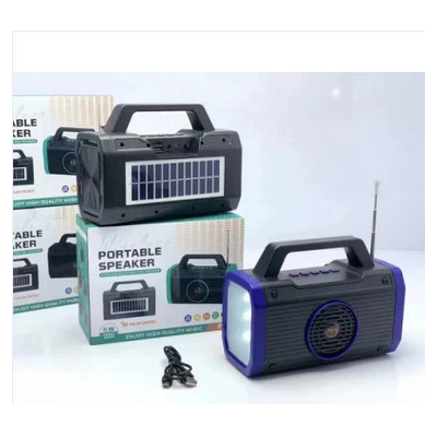 Ασύρματο ηχείο Bluetooth με ηλιακό πάνελ - P418 - 884676 - Blue