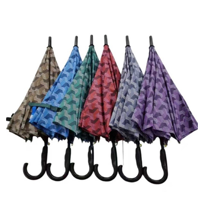 Αυτόματη ομπρέλα μπαστούνι – 56# - 10K - Tradesor - 585854