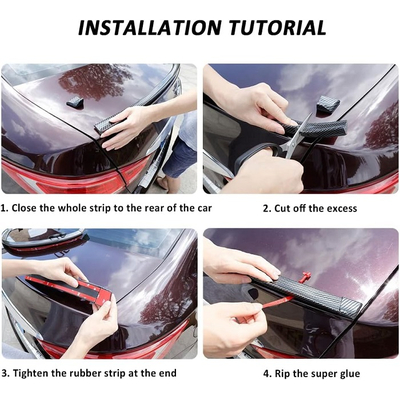 Αυτοκόλλητη αεροτομή Spoiler αυτοκινήτου - R-Z14202-C - 140109