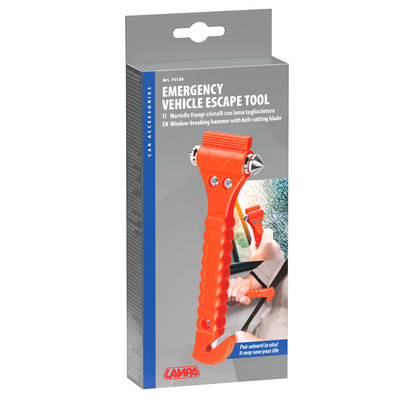 ΘΡΑΥΣΤΗΣ ΤΖΑΜΙΟΥ ΜΕ ΚΟΠΤΙΚΟ ΖΩΝΗΣ ΣΕ ΣΦΥΡΑΚΙ ΓΙΑ ΕΚΤΑΚΤΗ ΑΝΑΓΚΗ LAMPA  - 1 ΤΕΜ.