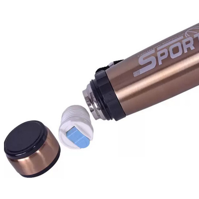 Φορητό παγούρι-θερμός - 600ml - 954255 - Brown