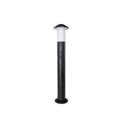 GloboStar® GARDENIO 203-0247 Μοντέρνο Επιδαπέδιο Φωτιστικό Φαναράκι Μονόφωτο 1 x E27 IP44 Μαύρο Πλαστικό Σώμα - Μ15 x Π15 x Υ85cm