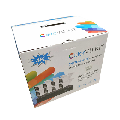 Καταγραφικό δικτύου με 8 κάμερες – CCTV Security Recording System – POE - 080067