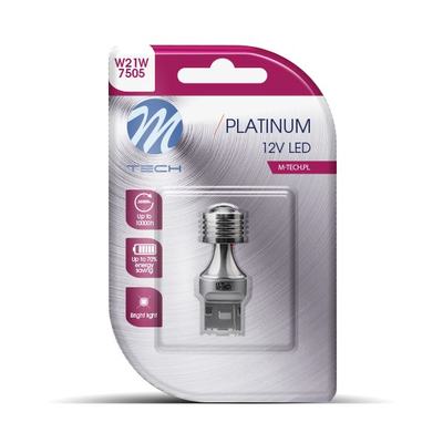 ΛΑΜΠΑΚΙ W21W T20 W3x16d 12/24V 3,4W 4xHP 190lm LED CAN-BUS ΛΕΥΚΟ BLISTER - 1 ΤΕΜ.