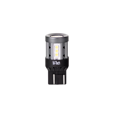 ΛΑΜΠΑΚΙ W21/5W T20 7443 W3x16q 12/24V 600lm 4W 15x3030SMD LED CAN-BUS PLATINIUM ΛΕΥΚΟ BLISTER - 1 ΤΕΜ.