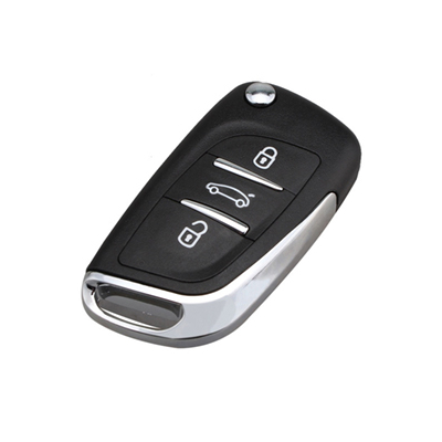 ΑΝΤΑΛΛΑΚΤΙΚΟ ΚΛΕΙΔΙ ΜΕ ΚΑΛΥΜΜΑ 3 ΚΟΥΜΠΙΑ ΜΕ ΜΠΑΤΑΡΙΑ ΓΙΑ PEUGEOT 206 DGA - 1 ΤΕΜ