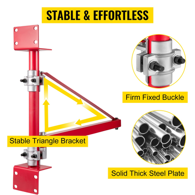 VEVOR Scaffold Electric Hoist Swing Βραχίονας 600/300kg, Περιστρεφόμενος Ανυψωτήρας Boom - 600Kg Ανυψωτικό Βαρούλκο Περιστρεφόμενος Περιστρεφόμενος Βραχίονας Νέος 180° | VEVOR GR