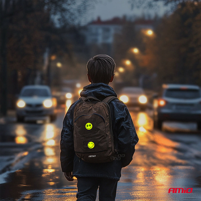 ΑΝΑΚΛΑΣΤΙΚΑ ΑΥΤΟΚΟΛΛΗΤΑ PVC ΧΑΜΟΓΕΛΑΣΤΕΣ ΦΑΤΣΕΣ/SMILES AMIO - 4 τεμ.