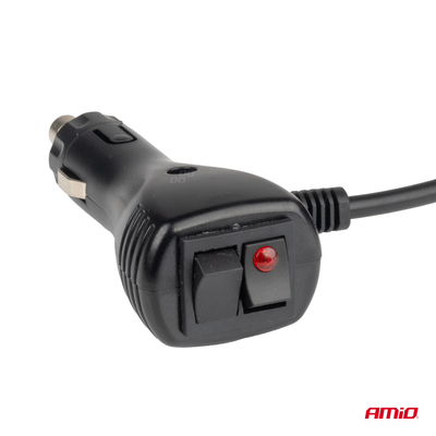 ΦΑΡΟΣ HEAVY DUTY W30M 12/24V ΠΟΡΤΟΚΑΛΙ 24LED ΜΑΓΝΗΤΙΚΟΣ/ΒΙΔΩΤΟΣ ΜΕ ΦΙΣ ΑΝΑΠΤΗΡΑ Υ128mm Φ110mm AMIO - 1 τεμ.