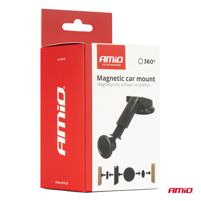 ΒΑΣΗ ΣΤΗΡΙΞΗΣ ΚΙΝΗΤΟΥ ΜΑΓΝΗΤΙΚΗ ΓΙΑ ΤΖΑΜΙ 360Ο AMIO - 1 τεμ.