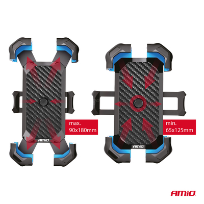 ΒΑΣΗ ΣΤΗΡΙΞΗΣ ΚΙΝΗΤΟΥ ΓΙΑ MOTO/ΠΟΔΗΛΑΤΟ/SCOOTER 360° AMIO - 1 τεμ.