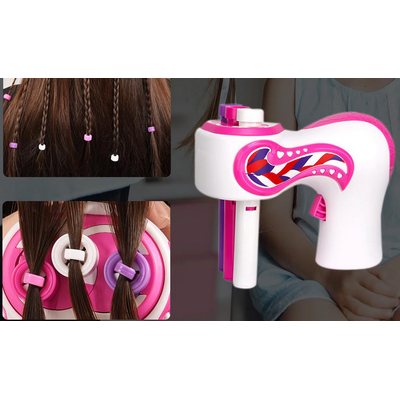 Σετ για πλεξουδάκια μαλλιών με σχέδια - 892-1DIY - 730218