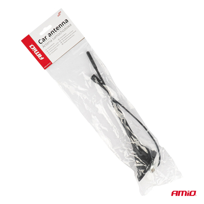 ΚΕΡΑΙΑ ΟΡΟΦΗΣ ANT10 25.4 cm ΜΕ ΚΑΛΩΔΙΟ 20cm ΚΑΙ ΦΙΣΑ RAKU-2 UNIVERSAL ΜΑΥΡΗ ΑΜΙΟ - 1 ΤΕΜ.