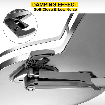 Γωνιακό ντουλάπι VEVOR Swing Right Out για ντουλάπι 36 ιντσών, ντουλάπι κουζίνας με 2 επιπέδων περιστρεφόμενο δίσκο, Soft Close Cloud Organizer τυφλών για αριστερόχειρες ανοιχτό γωνιακό ντουλάπι τυφλού