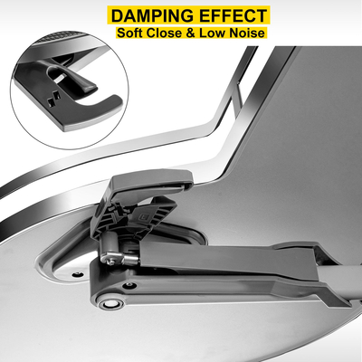 Γωνιακό ντουλάπι VEVOR Swing αριστερά για ντουλάπι 36 ιντσών, ντουλάπι κουζίνας 2 επιπέδων περιστρεφόμενου δίσκου τυφλού, Soft Close Cloud Blind Organizer για δεξιόχειρες ανοιχτό ντουλάπι τυφλού γωνίας