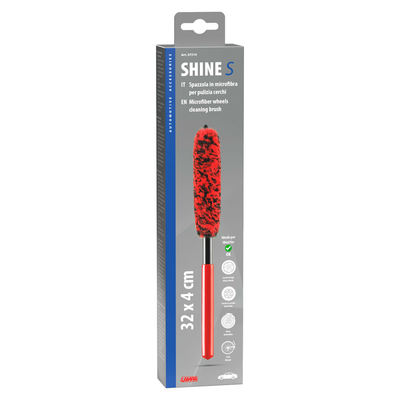 ΒΟΥΡΤΣΑ ΠΛΥΣΙΜΑΤΟΣ SHINE ΓΙΑ ΖΑΝΤΕΣ/ΤΑΣΙΑ ΜΙΚΡΟΦΙΜΠΡΑ (S) 32x4cm LAMPA - 1 ΤΕΜ.