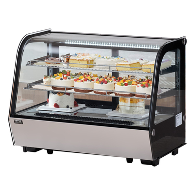 Θήκη Ψυγείου VEVOR Βιτρίνα Ψυγείου Bakery Display Θήκη Ψυγείου 5 cu ft/146L 2-Tier