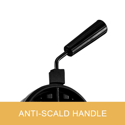 Εμπορική Ηλεκτρική Περιστρεφόμενη Στρογγυλή Βαφλιέρα Belgium 1100w 18cm Περιστρεφόμενη