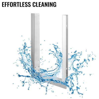 Πλαίσιο φινιρίσματος εξωτερικού χώρου VEVOR, φινίρισμα πλαισίου 12,2 x 18 ιντσών, πλαίσιο μπάρμπεκιου εξωτερικού χώρου από ανοξείδωτο χάλυβα για καυστήρα διπλής όψης, πλαίσιο φινιρίσματος γκριλ, κατάλληλο για εξωτερική κουζίνα και νησί μπάρμπεκιου