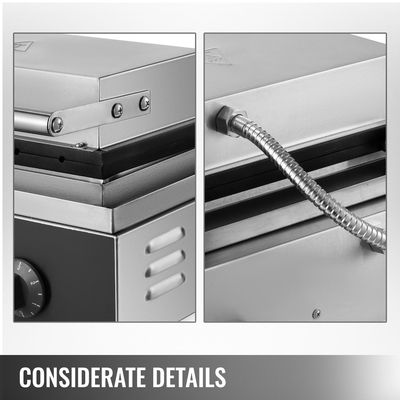 Εμπορικός κατασκευαστής βάφλες χοτ ντογκ 1500ηλεκτρικός κατασκευαστής βάφλες χοτ ντογκ 6Βαφλες κατασκευαστών σκύλων καλαμποκιού Αντικολλητική εμπορική μηχανή κατασκευής βάφλες χοτ ντογκ για βάφλες χοτ ντογκ τραγανή