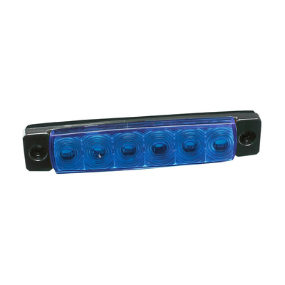 ΦΩΣ ΟΓΚΟΥ 9>32V 6 LED ΜΠΛΕ ΧΡΩΜΑ 95,6x19,8mm LAMPA -  1 Τεμ.