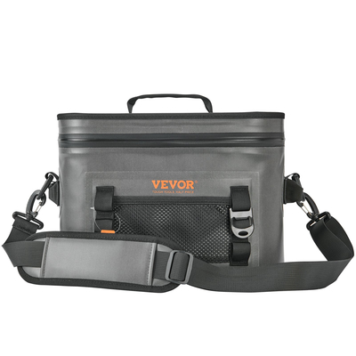 Τσάντα VEVOR Soft Cooler, 16 δοχεία τσάντα ψύξης μαλακής όψης στεγανή με φερμουάρ, αδιάβροχη μονωμένη τσάντα μαλακού ψυγείου, ελαφρύ &amp; φορητό πτυσσόμενο ψυγείο για παραλία, πεζοπορία, πικνίκ, κάμπινγκ, ταξίδια