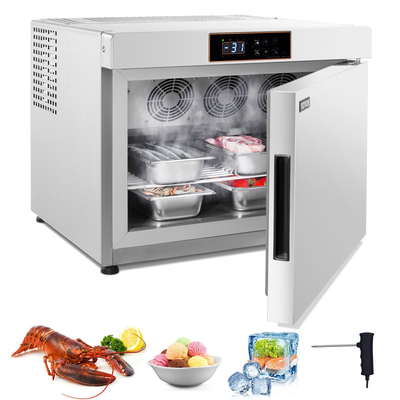 VEVOR 32L Commercial Blast Freezer 4 Δίσκοι Blast Chiller Chiller Παγωτό θαλασσινών