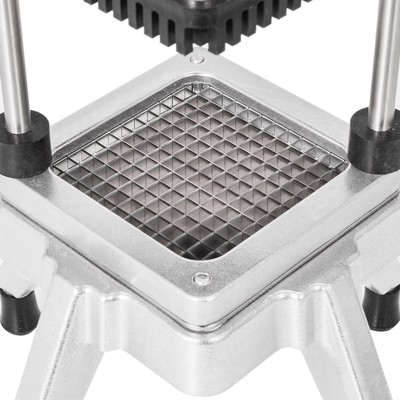 Επαγγελματικός κόφτης λαχανικών VEVOR 1/4-ίντσας Επαγγελματικός κόφτης λαχανικών από ανοξείδωτο ατσάλι Εμπορικός κόφτης λαχανικών με λαβή &amp; αντιολισθητικά πόδια Εμπορικός κόφτης τροφίμων για πατάτες Κρεμμύδια Καρότα Ντομάτες