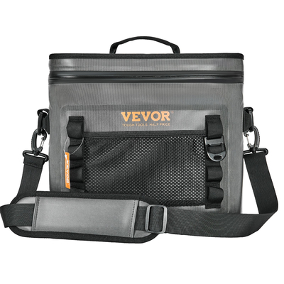 Τσάντα VEVOR Soft Cooler, 24 κονσέρβες τσάντα ψύξης μαλακής όψης στεγανή με φερμουάρ, αδιάβροχη μονωμένη τσάντα μαλακού ψυγείου, ελαφρύ &amp; φορητό πτυσσόμενο ψυγείο για παραλία, πεζοπορία, πικνίκ, κάμπινγκ, ταξίδια