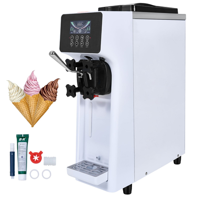 Παγωτομηχανή VEVOR Soft Serve Παγωτομηχανή 10L/H Yield Single Flavor Πάγκος
