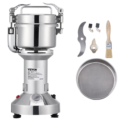 VEVOR 150g Εμπορικός Μύλος Μπαχαρικών Ηλεκτρικός Μύλος Σιτηρών Υψηλής Ταχύτητας