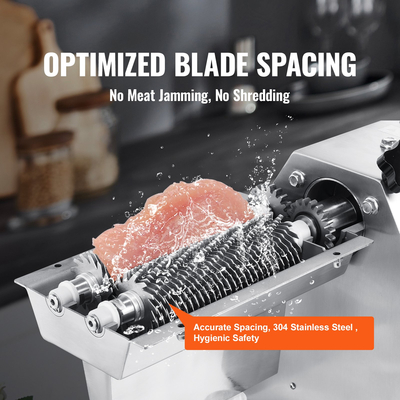 Εργαλείο κουζίνας από ανοξείδωτο χάλυβα VEVOR 750W Commercial Electric Tenderizer 304