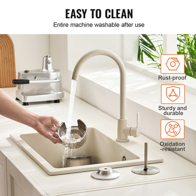 Εμπορική μηχανή μπιφτέκι για μπιφτέκια VEVOR, Μηχάνημα μπιφτέκι για χάμπουργκερ 100mm/4 ιντσών, Μηχάνημα μπιφτέκι για μπολ βαρέως τύπου τροφίμων από ανοξείδωτο ατσάλι, Επεξεργαστής μορφοποίησης κρέατος κουζίνας με χαρτιά μπιφτέκι 1000 τμχ.