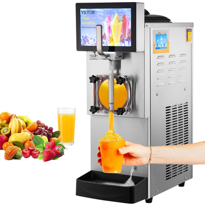 VEVOR 8L / 2,1 Gal Single Bowl Εμπορική μηχανή Slushy Μαργαρίτα Smoothie Κατεψυγμένο ποτό