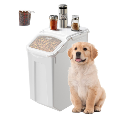 VEVOR 4,5 Gal/20L Μεγάλο δοχείο αποθήκευσης συστατικών αεροστεγές κάδος αλευριού κουζίνας