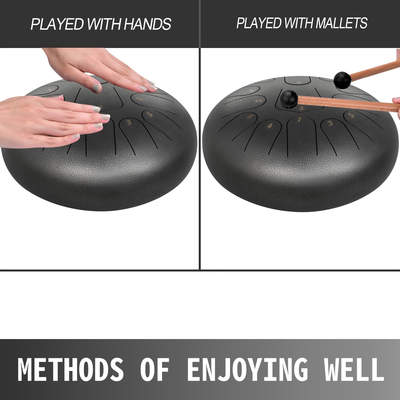 Ράβδο τύμπανο χάλυβα 13 νότες όργανο κρούσης 12 ίντσες τύμπανο γλώσσας, Ράβδο τύμπανο χάλυβα, Ράβδο τύμπανο χάλυβα, Ράβδο τύμπανο χάλυβα, Ράβδο τύμπανο χάλυβα, Ράβδο τύμπανο χάλυβα