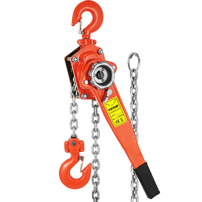 VEVOR 3T Chian Hoist Lever Chain Hoist 6M 6600lbs 20ft Ratcheting Lever Block Chain Hoist Come Along Puller Puller for Warage Garage