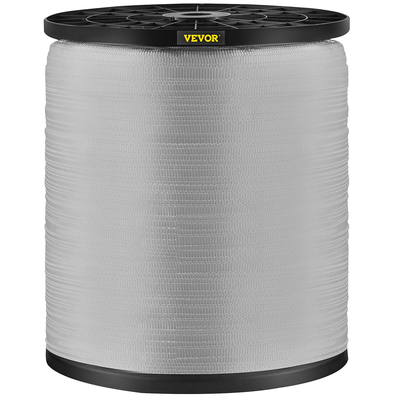 VEVOR 1250Lbs Πολυεστερική ταινία έλξης, 3153&#039; x 1/2&quot; Επίπεδη ταινία για μεταβλητές λειτουργίες εργασίας αγωγών καλωδίων και συρμάτων, επίπεδο σχοινί για τράβηγμα/φόρτωση/συσκευασία σε κάθε καιρό CONDITON