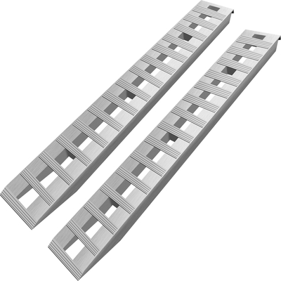 VEVOR 84&quot;x14&quot; Ράμπες φόρτωσης αλουμινίου 6000Lbs Ρυμουλκούμενο αυτοκινήτου Truck Hook End 1 Pair