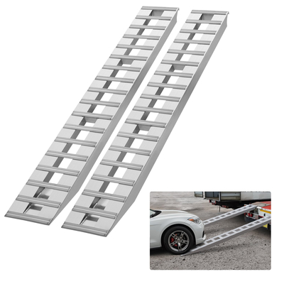 VEVOR 108&quot; x 15&quot; Ράμπες αλουμινίου 10000 LBS Χωρητικότητα ράμπες φόρτωσης 2 ΤΕΜ