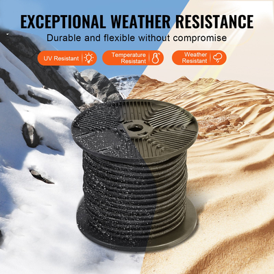 Κορδόνι Bungee VEVOR 1/4 ιντσών 120 ft/36 m ιμάντες βαρέως τύπου μπάντζι 100% Stretch