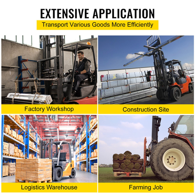 Πιρούνια παλετών Επεκτάσεις πιρούνια παλετών χάλυβα 72 εκ 4.5 ιντσών βαρέων καθηκόντων πιρούνια παλετών 182Επεκτάσεις πιρούνων μήκους για το φορτηγό ανυψωτικών μηχανημάτων (72 εκ 4.5 ίντσα)