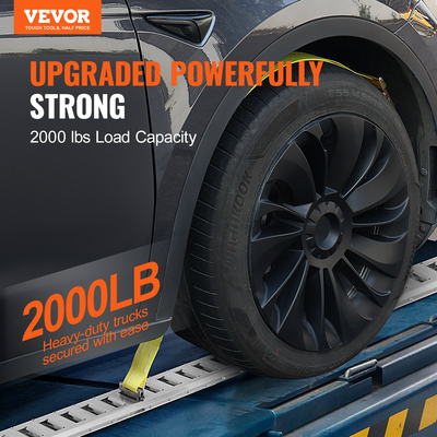 VEVOR E Track Tie-Down Rail Kit, 24PCS 5&#039; E-Tracks Set περιλαμβάνει 8 χαλύβδινες ράγες &amp; 8 άγκυρες O-Ring &amp; 8 Tie-Off με D-Ring, ευέλικτα αξεσουάρ ασφάλισης για μοτοσικλέτες Cargo, φορτίο 2000 lbs