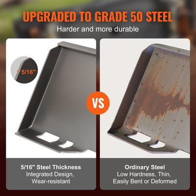 VEVOR 5/16&quot; Πλάκα προσάρτησης ολισθητήρα Πλάκα γρήγορης προσάρτησης βάσης ολίσθησης