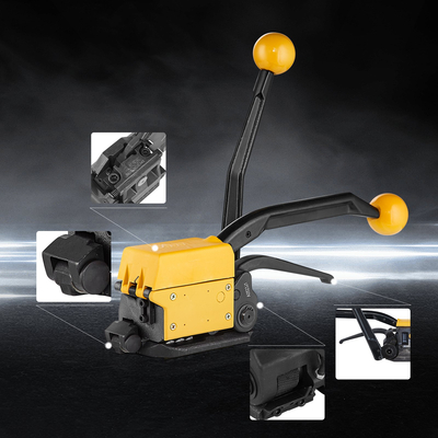 VEVOR Steel Strapping Tool for 1/2&quot;-3/4&quot; Width, 3-in-1 (Tensioner, Crimper, Cutter) Χειροκίνητη Συσκευασία Ζώνης Συσκευασίας Συσκευασίας Συσκευασίας Μεταλλικού Χάλυβα Συσκευασία Εργαλειοδετικής ταινίας Μηχανή για ιμάντα από ανοξείδωτο χάλυβα