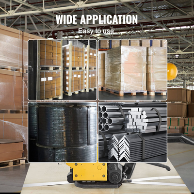 VEVOR Steel Strapping Tool for 1/2&quot;-3/4&quot; Width, 3-in-1 (Tensioner, Crimper, Cutter) Χειροκίνητη Συσκευασία Ζώνης Συσκευασίας Συσκευασίας Συσκευασίας Μεταλλικού Χάλυβα Συσκευασία Εργαλειοδετικής ταινίας Μηχανή για ιμάντα από ανοξείδωτο χάλυβα