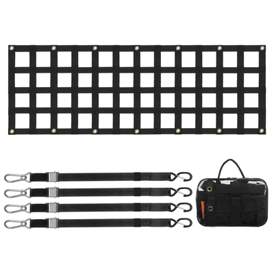 VEVOR Δίχτυ πίσω πόρτας Pickup Truck Tailgate Net 60&quot; x 18&quot; για φορτηγά πλήρους μεγέθους