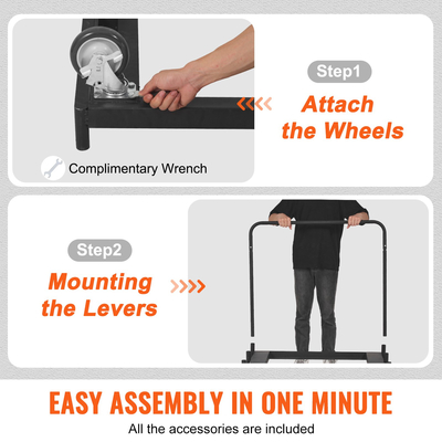 Καρότσι VEVOR Drywall Cart, 1500 LBS Panel Dolly Cart με 36,02&quot; x 24,02&quot; κατάστρωμα και 5&quot; περιστρεφόμενους τροχούς, βαρέως τύπου καροτσάκι φύλλου γυψοσανίδας, πάνελ τοίχου χειρισμού, λαμαρίνα, ξυλεία, για γκαράζ, σπίτι, αποθήκη