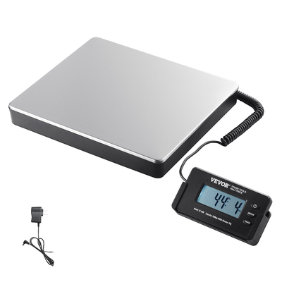 Ψηφιακή ταχυδρομική ζυγαριά αποστολής VEVOR 440 lbs x 1,7 oz. Πακέτο AC/DC LCD